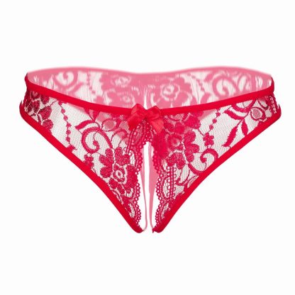 Cheeky Elegant Open Crotch Panties - Image 4