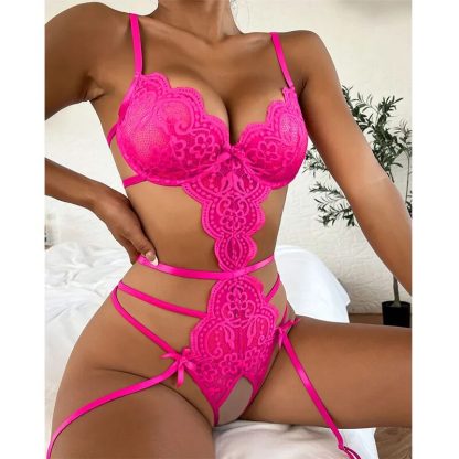 Lace Bandage Babydoll Set - Image 4