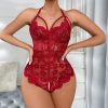 Sexy Crotchless Teddy Bodysuit - Image 2