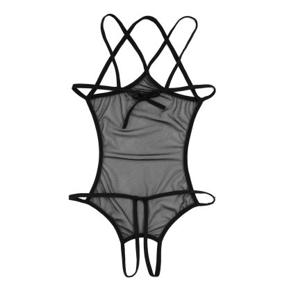 See-through Crotchless Bodysuit - Image 4