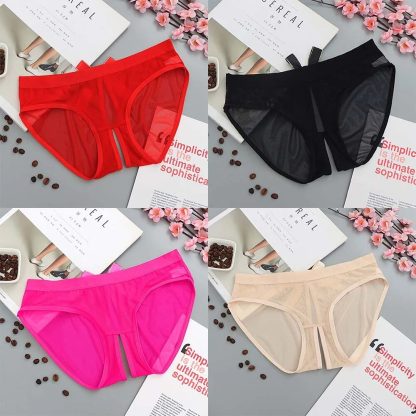Mesh Panties Open Crotch - Image 5